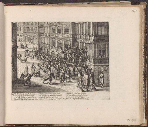 Proclamation of the Twelve Years' Truce in Antwerp, 1609
