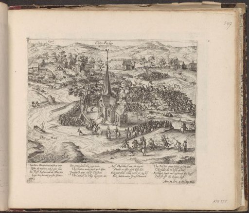 Expulsion of the Walloon troops at Reckum, 1610