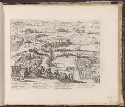 Siege of Dachstein in Alsace, 1610
