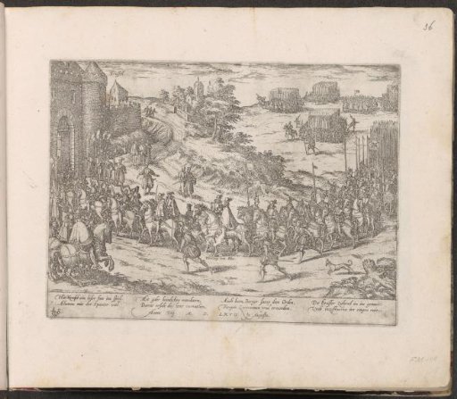 Arrival of the Duke of Alba in Brussels, 1567