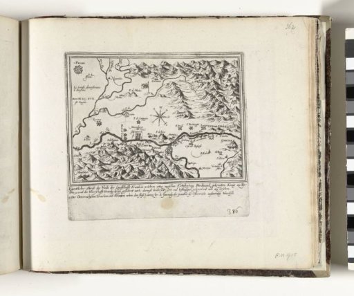 Map of Friuli, 1617