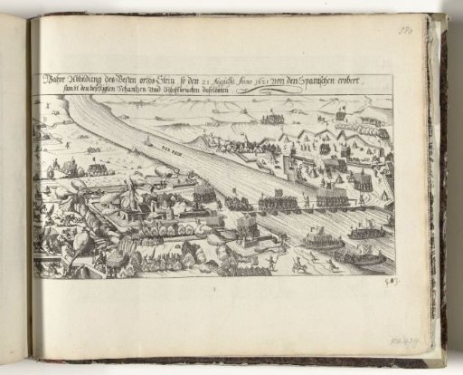 Stein am Rhein captured by the Spaniards, 1621