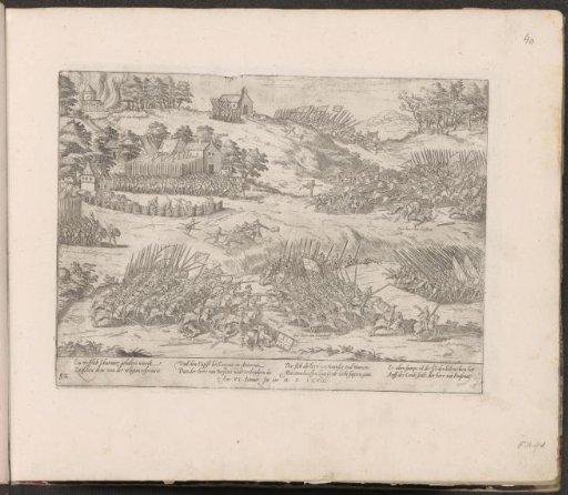 Battle of Cognac in the Auvergne, 1568