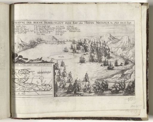 Capture of the Spanish Silver Fleet in the bay of Matanca, 1628
