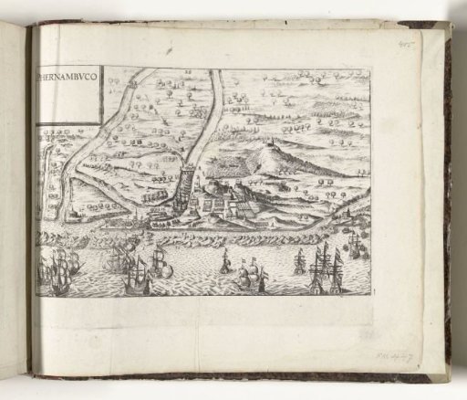 View of Pernambuco, 1630