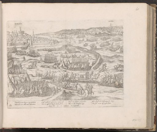 Louis of Nassau Leaves Bergen, 1572