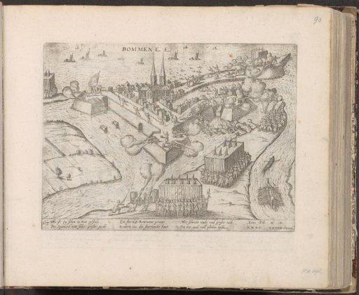 Bommenede taken by the Spaniards, 1575