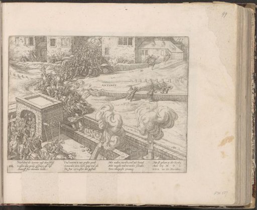 Spanish Fury: bombardment of the city, 1576