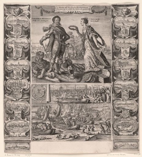 Allegory of Frederick Henry and the victory over the Spaniards at the Slaak, 1632