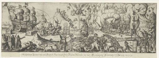 The world divided on one side into the peaceful Republic and on the other into chaos and violence inflicted by the Church of Rome