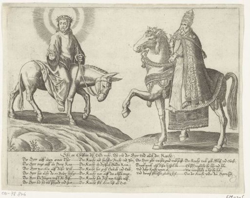 Christ on the Donkey, the Pope on Horseback