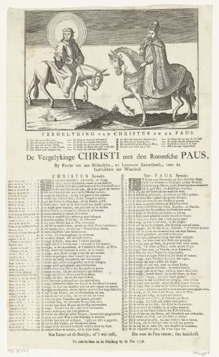 Christ on the Donkey, the Pope on Horseback