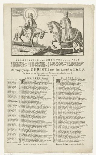 Christ on the Donkey, the Pope on Horseback