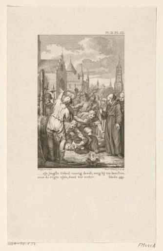 Angelus Merula Dies at the Stake, 1557