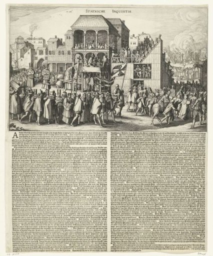 Auto-da-fé in Valladolid, 1558