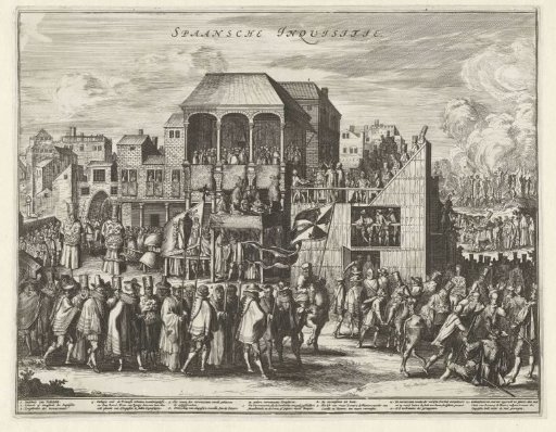 Auto-da-fé in Valladolid, 1558