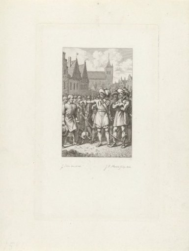 Bold speech of Kornput at Steenwijk, 1581