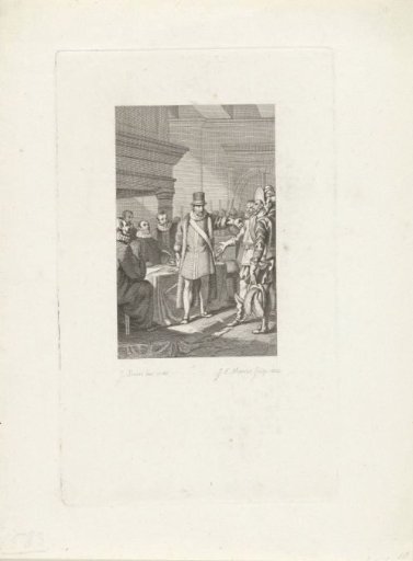 Brave speech of De Gryze at Brussels, 1583