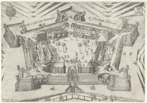 Citadel of Antwerp, ca. 1570