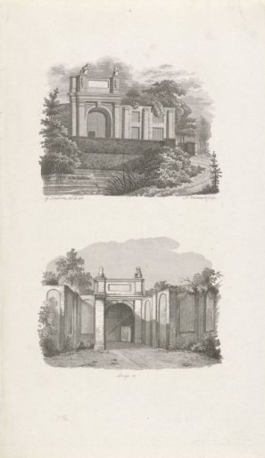 Illustration from a work on Hendrik van Brederode