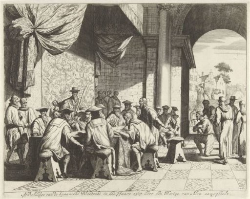 Alba Presiding over the Council of Blood, 1567