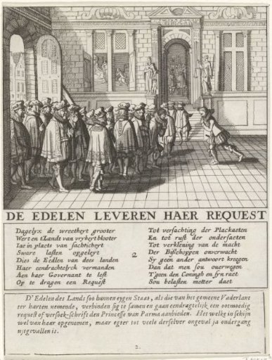 Presentation of the Petition, 1566