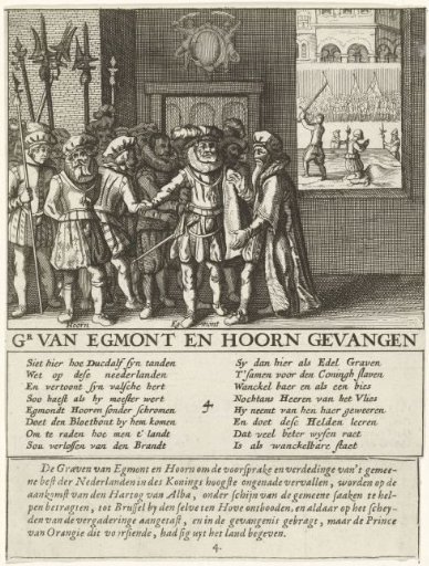 Capture of Egmond and Horne, 1567