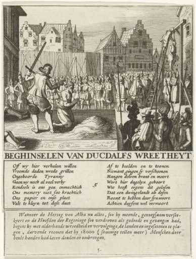 Executions by Order of Alba, ca. 1567