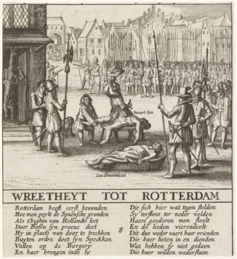 Cruelties at Rotterdam, 1572