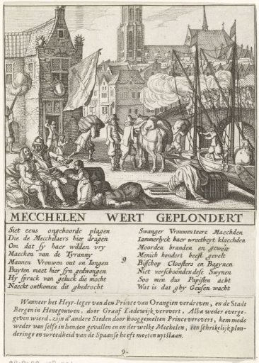 Plundering of Mechelen, 1572