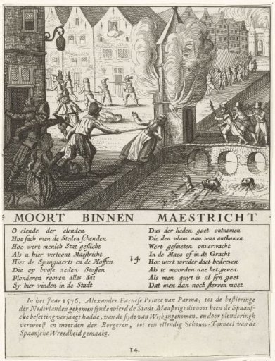Murder at Maastricht, 1576
