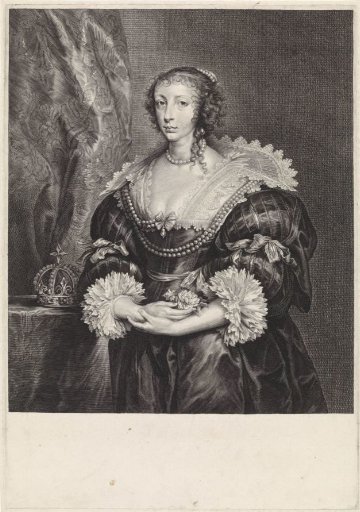 Portrait of Henrietta Maria, Queen of England