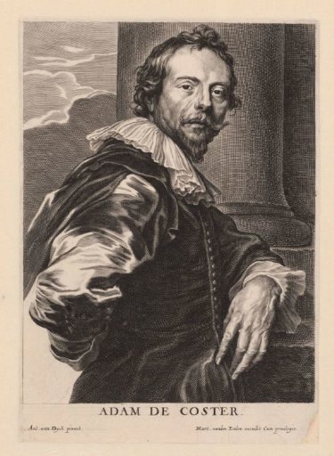 Portrait of Adam de Coster