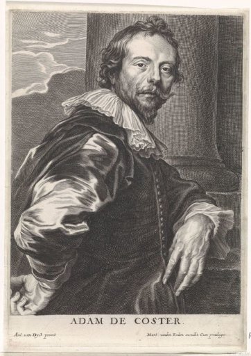 Portrait of Adam de Coster