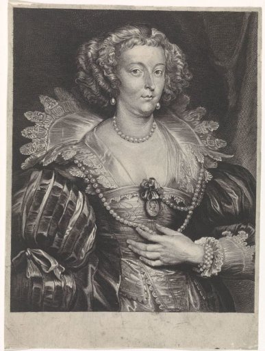 Portrait of Geneviève d'Urfé