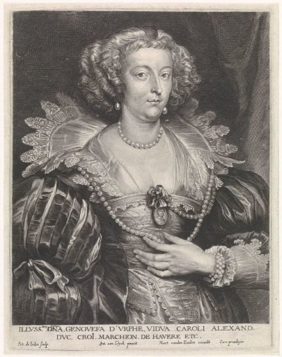 Portrait of Geneviève d'Urfé