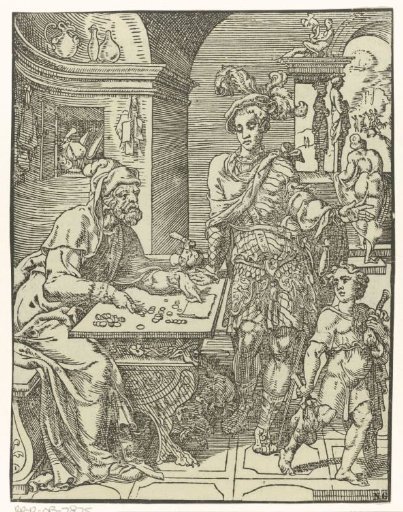 The Prodigal Son Receives His Inheritance