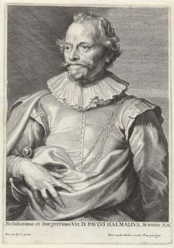 Portrait of Paul van Halmale