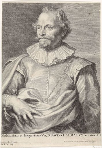 Portrait of Paul van Halmale