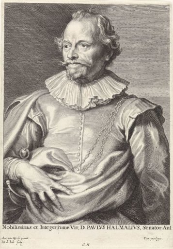 Portrait of Paul van Halmale