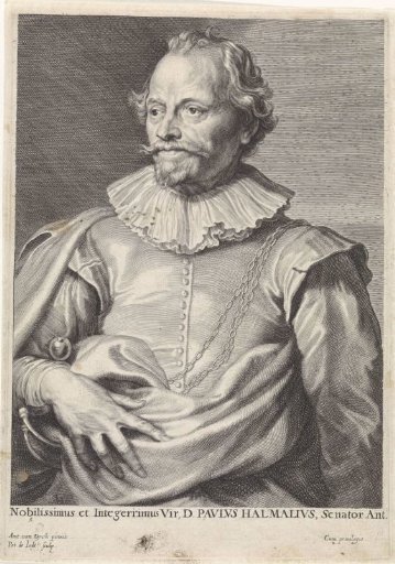 Portrait of Paul van Halmale