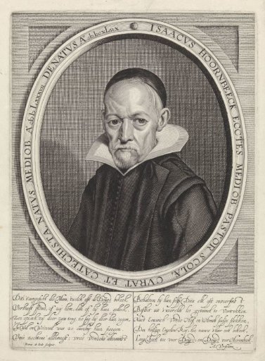 Portrait of Isaac Hoornbeeck