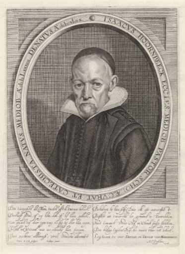 Portrait of Isaac Hoornbeeck