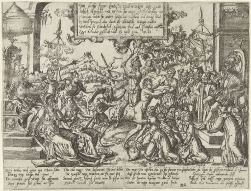 The Plague of Alva's Tyranny in the Netherlands, ca. 1572