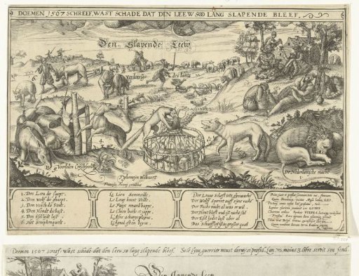 The Sleeping Lion, 1567