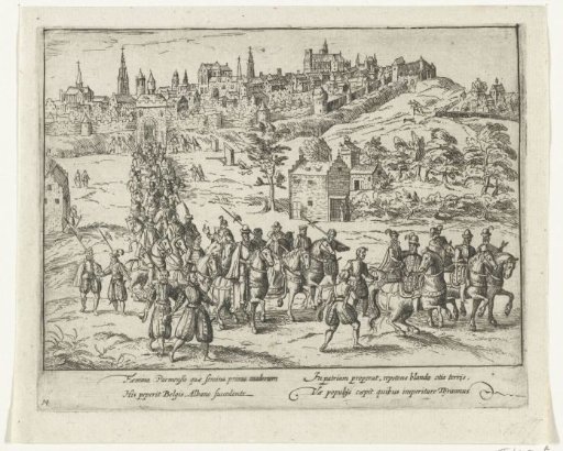 Margaret of Parma departs from Brussels, 1567