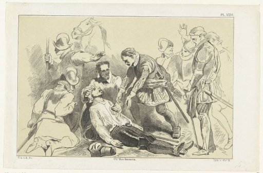 Count Adolf of Nassau falls at Heiligerlee, 1568