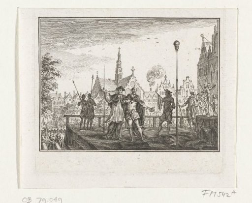 Egmont on the scaffold, 1568