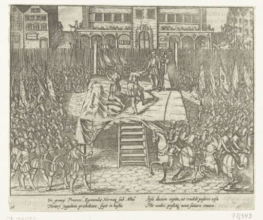 Execution of Egmont and Horn, 1568