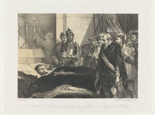 The last honors paid to the bodies of Egmont and Horn, 1568